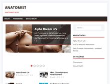 Tablet Screenshot of anatomist.info